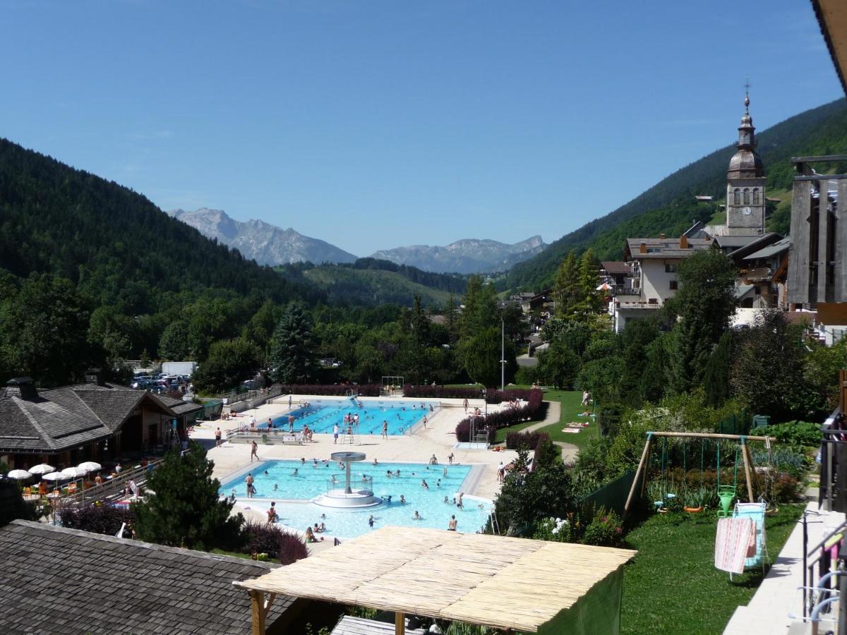 "Chalet Les Aravis" Chalet Et Appartements Le Grand-Bornand Eksteriør bilde