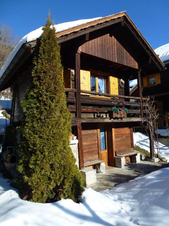 "Chalet Les Aravis" Chalet Et Appartements Le Grand-Bornand Eksteriør bilde