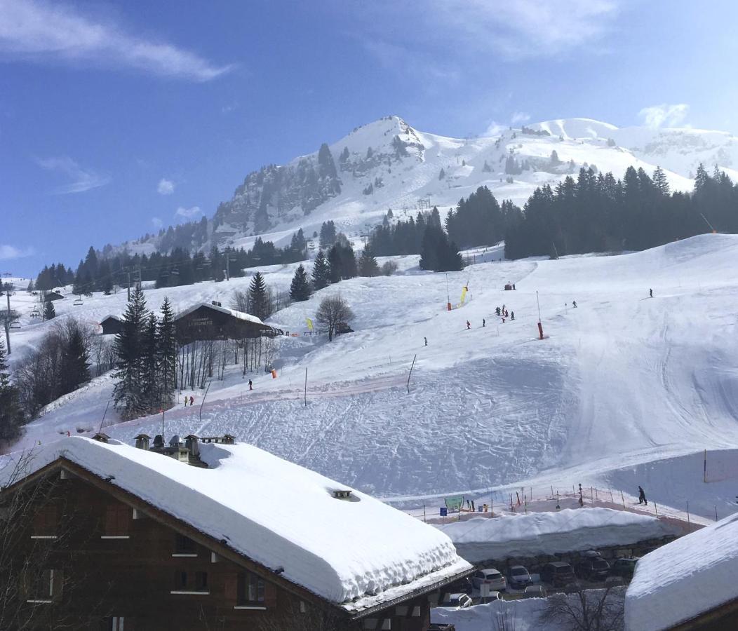 "Chalet Les Aravis" Chalet Et Appartements Le Grand-Bornand Eksteriør bilde